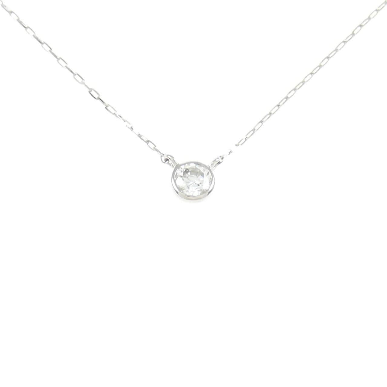 [Remake] PT Diamond Necklace 0.10CT