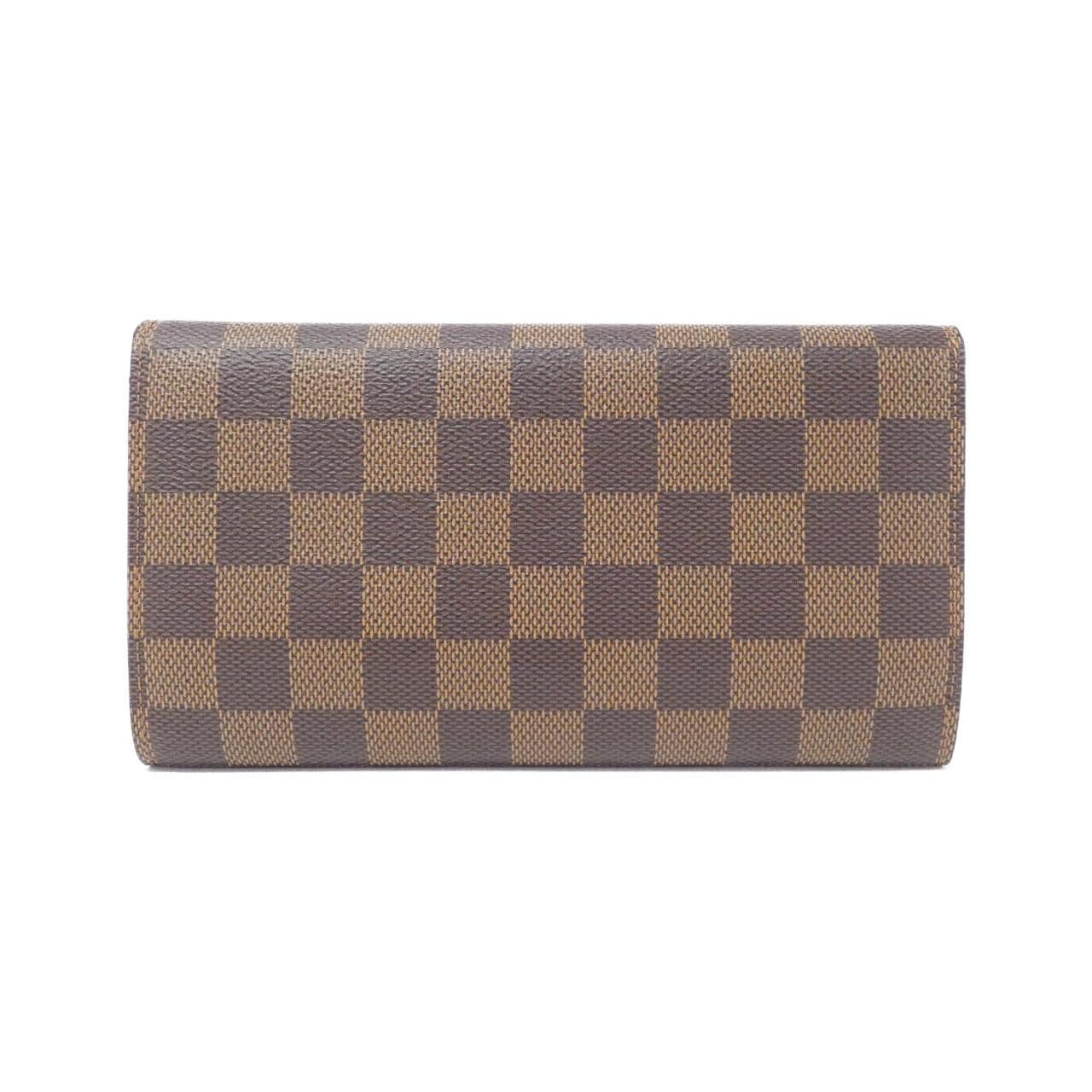 LOUIS VUITTON Damier Porte Tresor NATIONAL N61215 Wallet