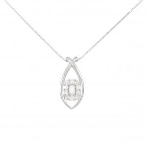 【新品】PT ダイヤモンド ネックレス 0.20CT