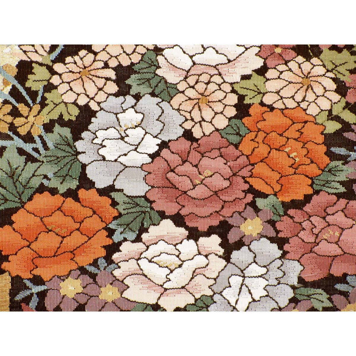 袋帯　綴織　芯なし仕立