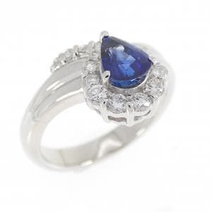 PT900 サファイヤ リング 0.78CT