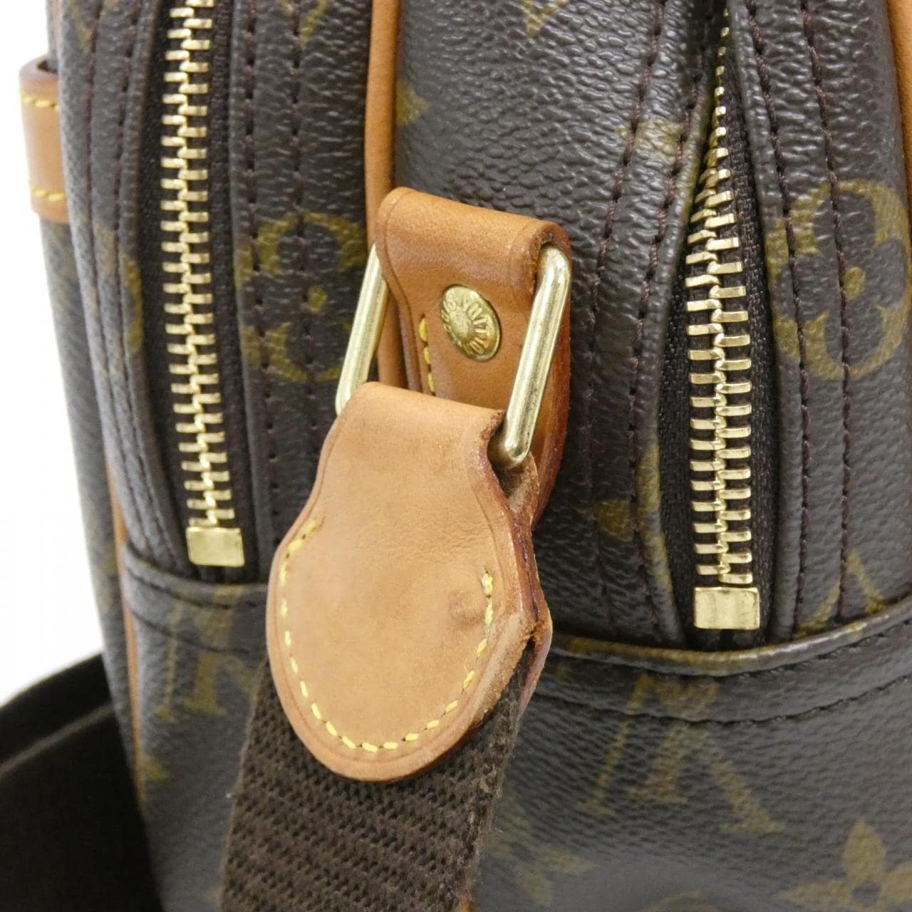 LOUIS VUITTON Monogram Reporter 28 公分 M45254 單肩包