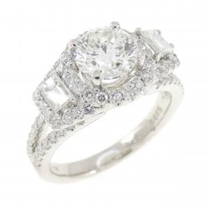 PT900 ダイヤモンド リング 1.021CT I SI2 VG