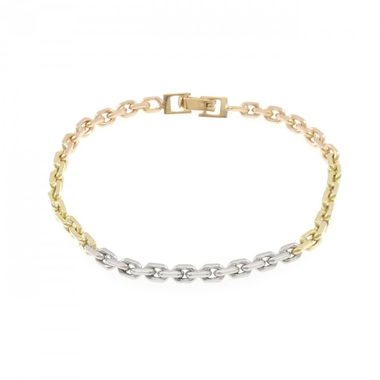 K18YG/PT900/K18PG ブレスレット