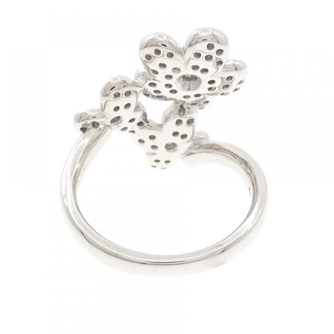 ポンテヴェキオ K18WG リング 0.66CT