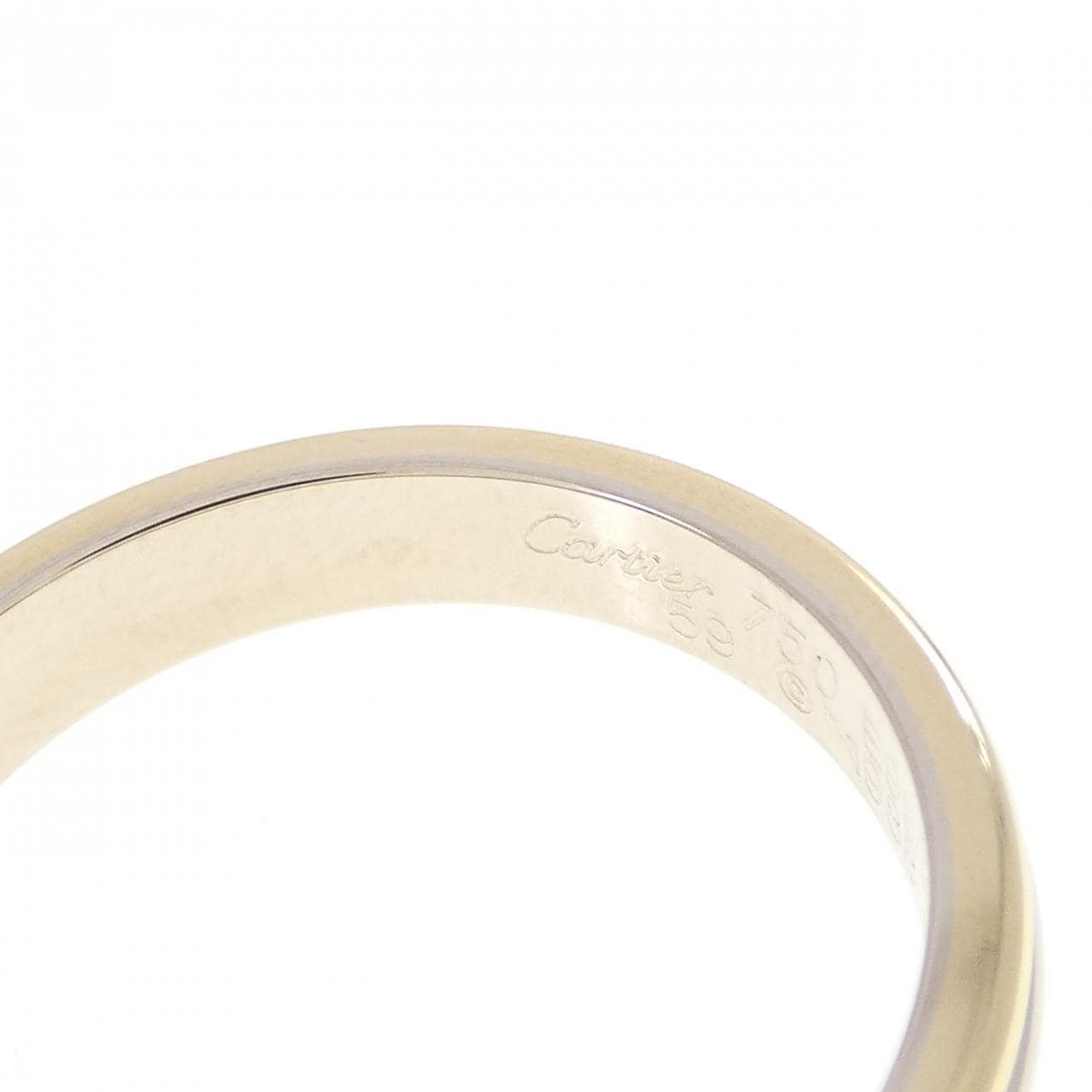 カルティエ スリーゴールドウェディング リング