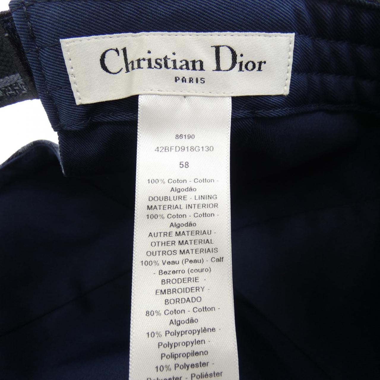クリスチャンディオール CHRISTIAN DIOR D-Player 42BFD918G130 キャップ