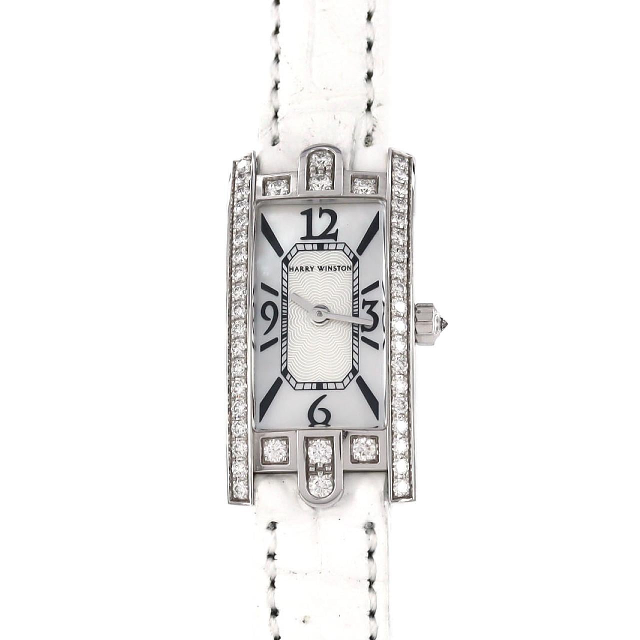 ハリーウィンストン アヴェニューCミニ WG/D 332LQW/AVCQHM16WW024 WG クォーツ