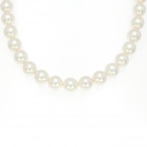 シルバークラスプ アコヤパール ネックレス 9-9.5mm