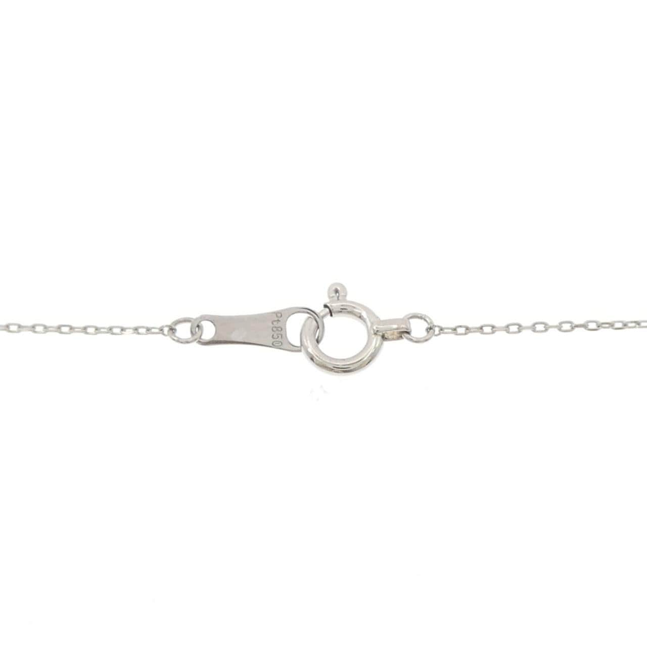 PT900/PT850 ダイヤモンド ネックレス 0.01CT