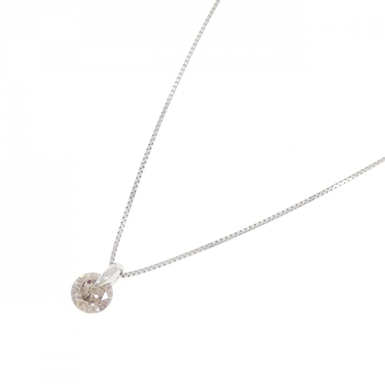 PT900/PT850 ダイヤモンド ネックレス 0.812CT