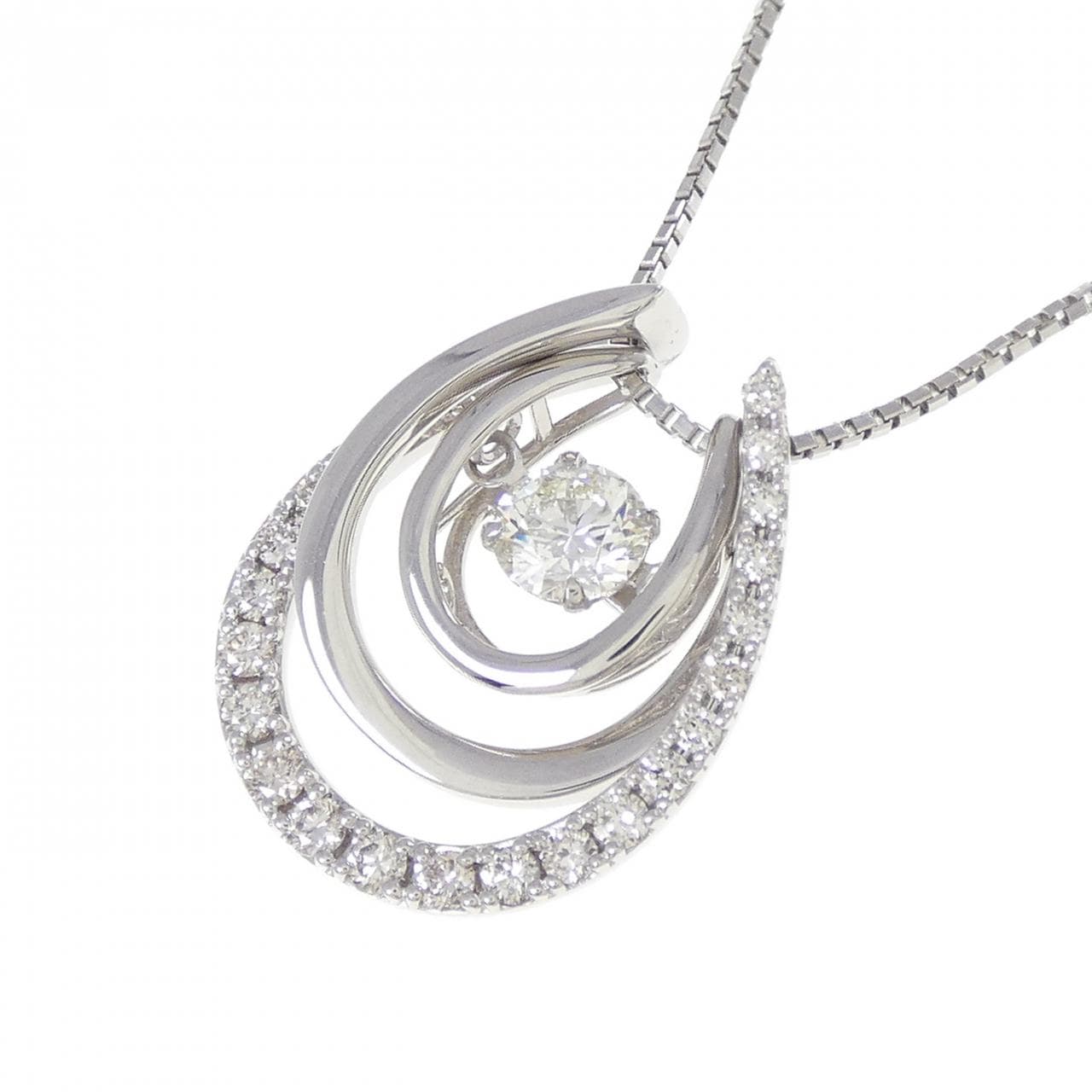 PT900/PT850 2WAY ダイヤモンド ネックレス 0.317CT