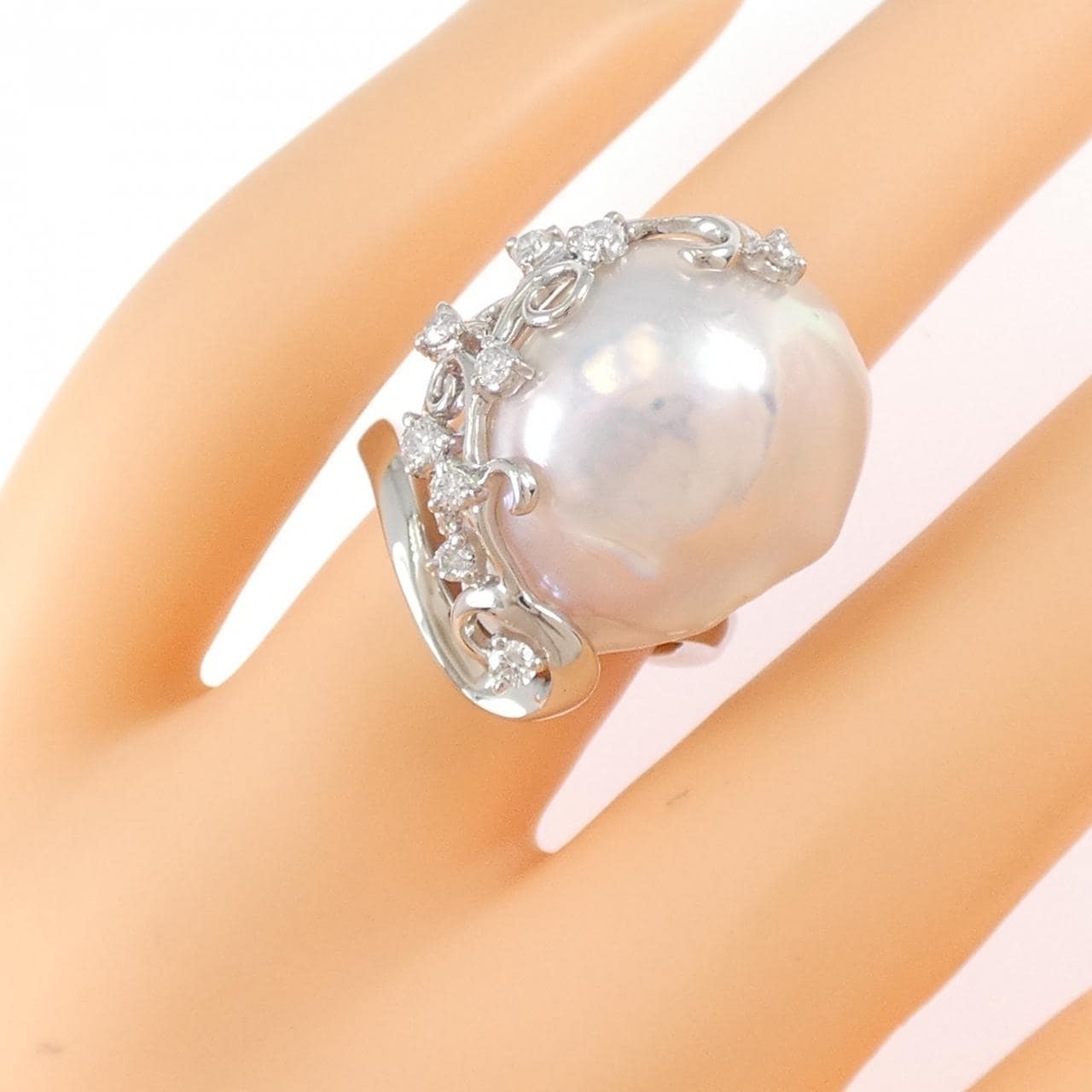PT900 淡水パール リング