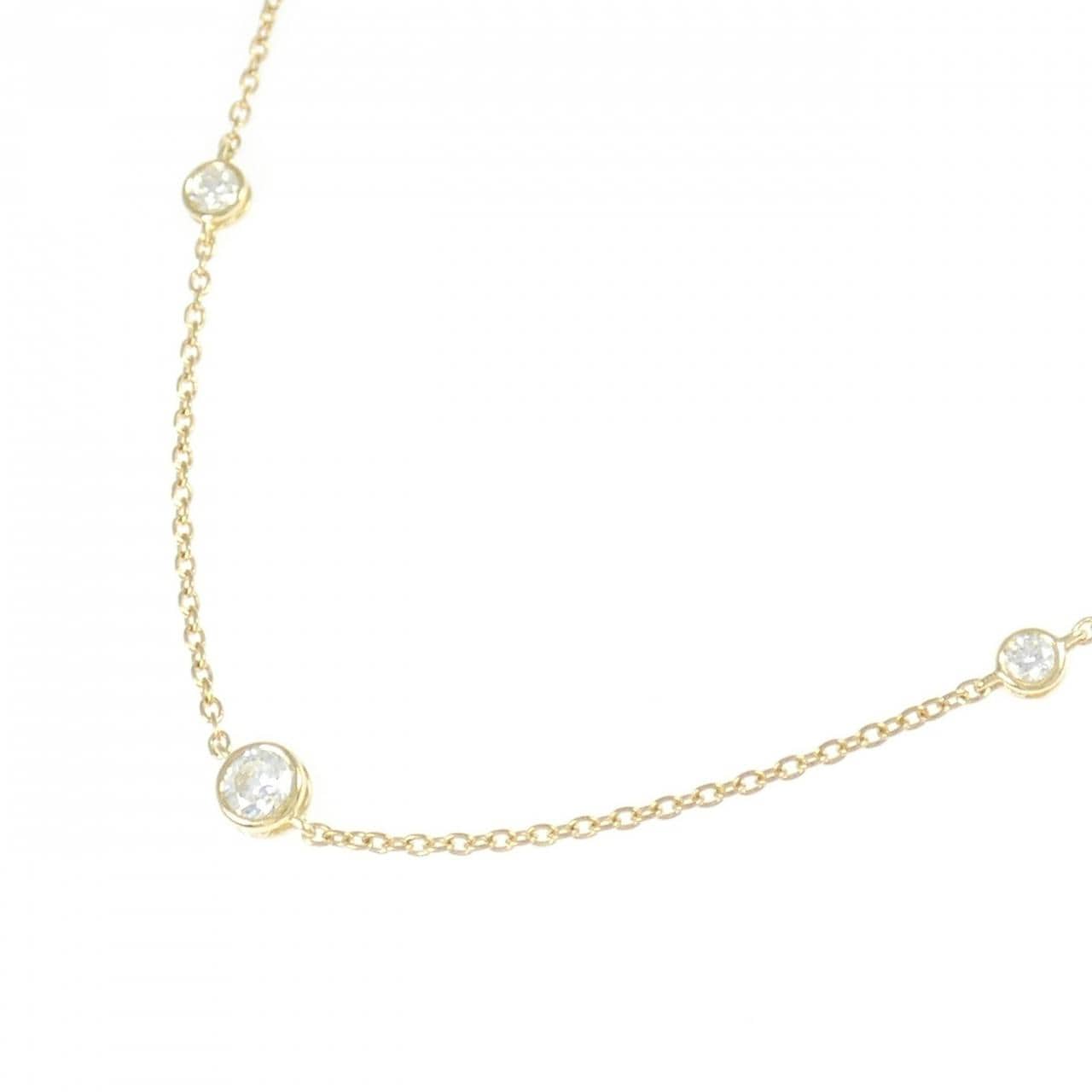 K18YG ダイヤモンド ネックレス 1.20CT