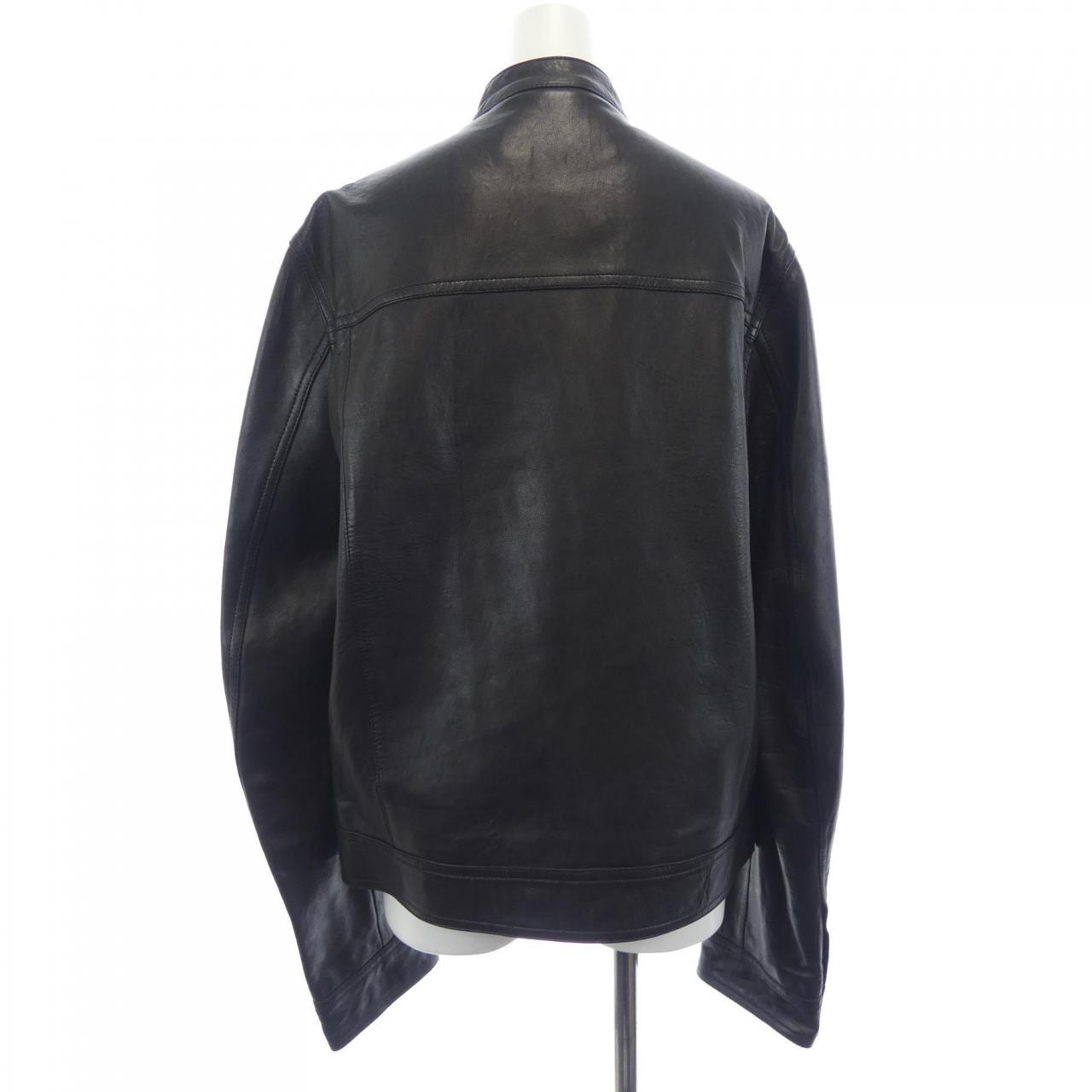 グッチ GUCCI 264857-XN571 レザーライダースジャケット