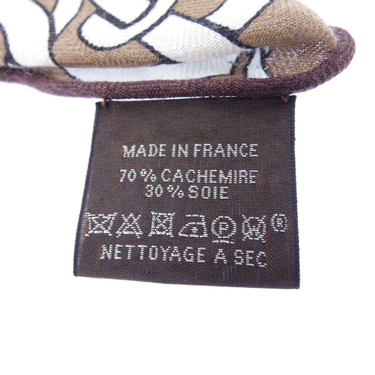 エルメス HERMES EX-LIBRIS H363791S トライアングルジェアン ショール