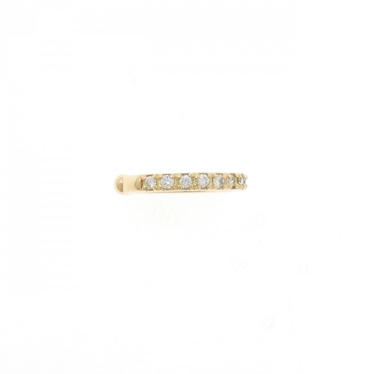 K18YG ダイヤモンド イヤーカフ 0.13CT 片耳