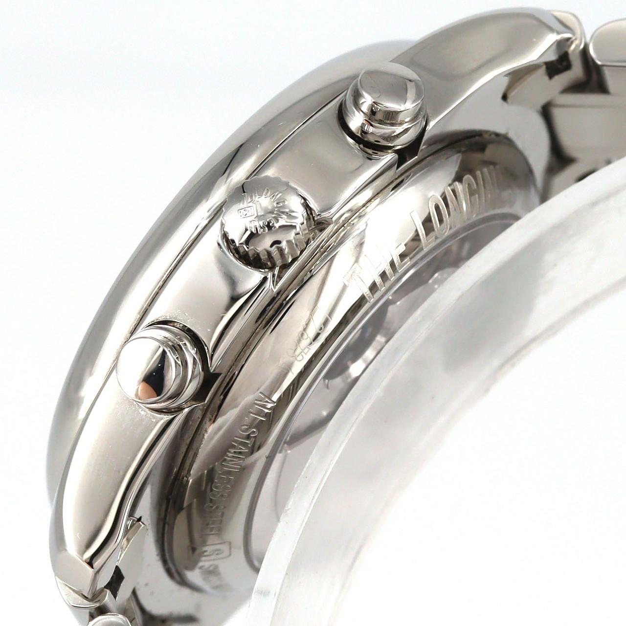 ロンジン マスターコレクションクロノムーンフェイズ L2.673.4.92.6 SS 自動巻