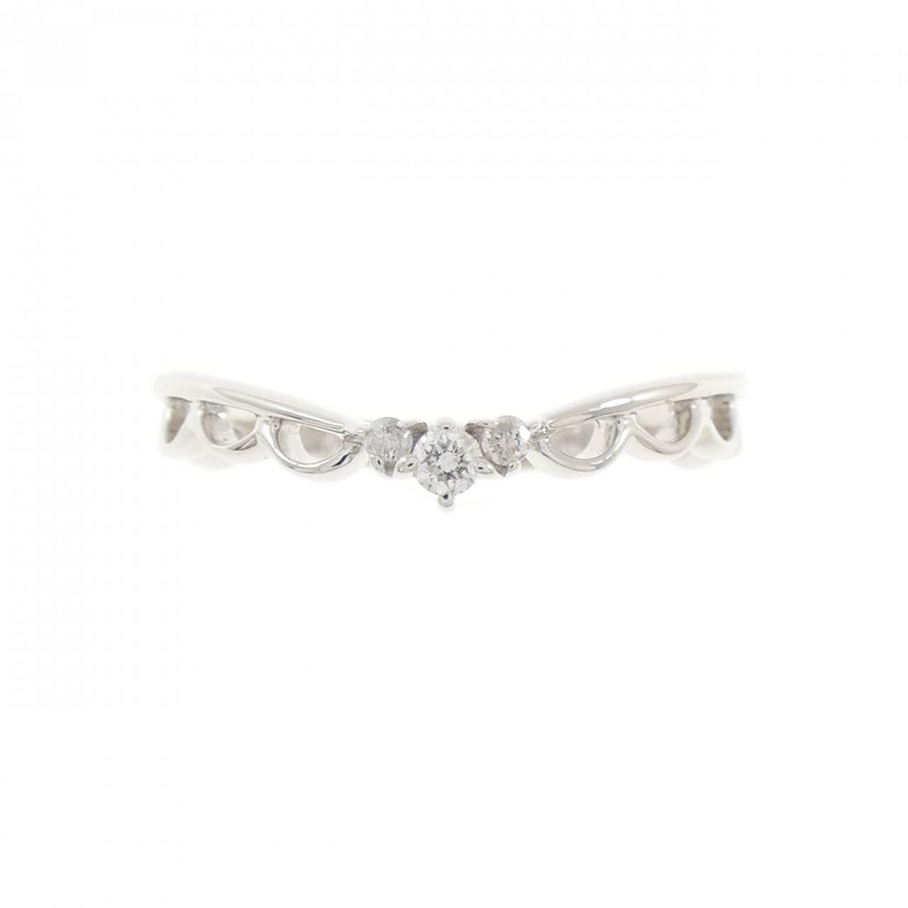 サマンサティアラ ダイヤモンド リング 0.04CT