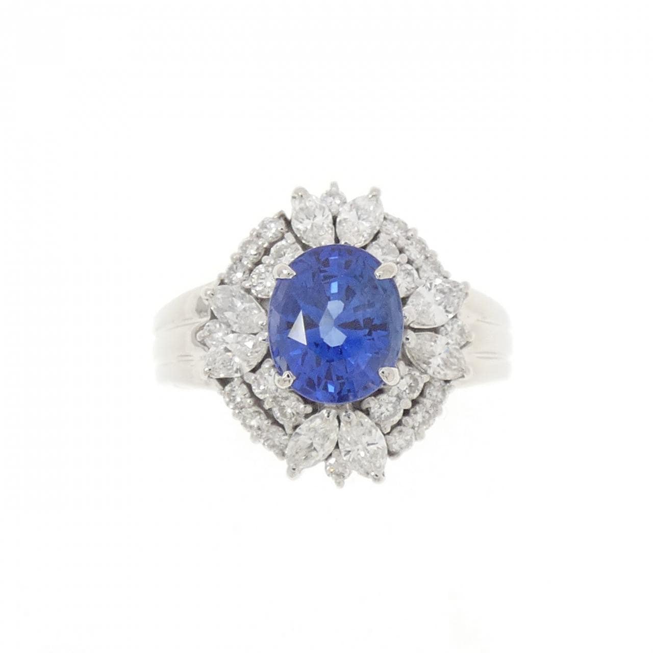 PT900 サファイヤ リング 1.74CT