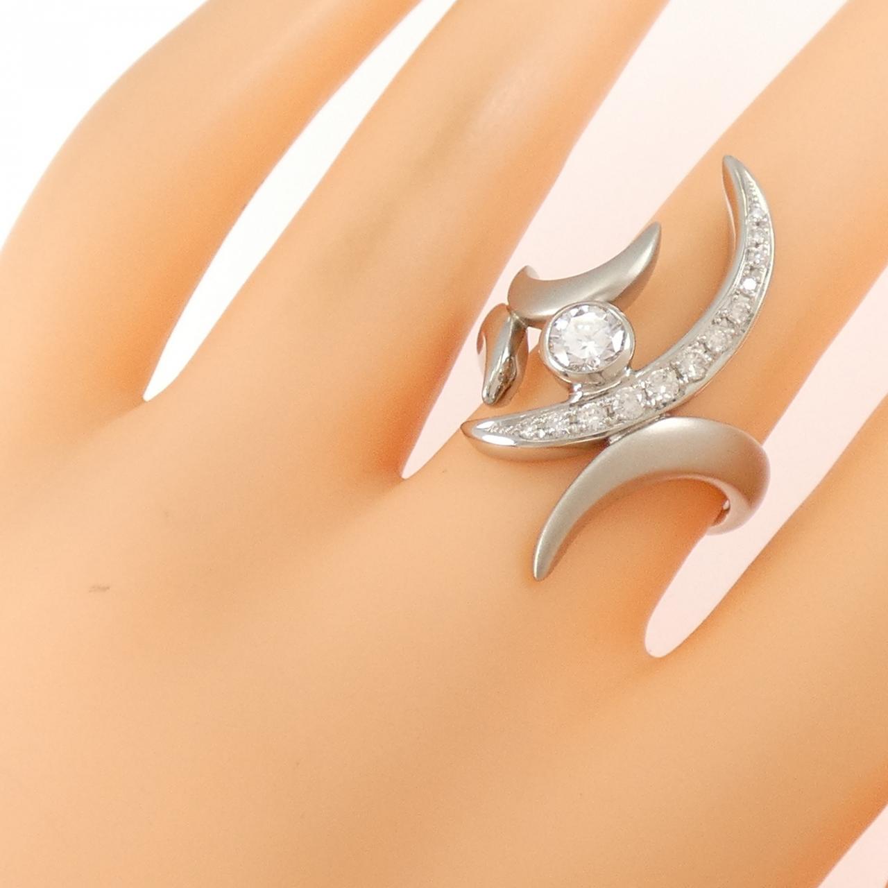 PT900 ダイヤモンド リング 0.514CT