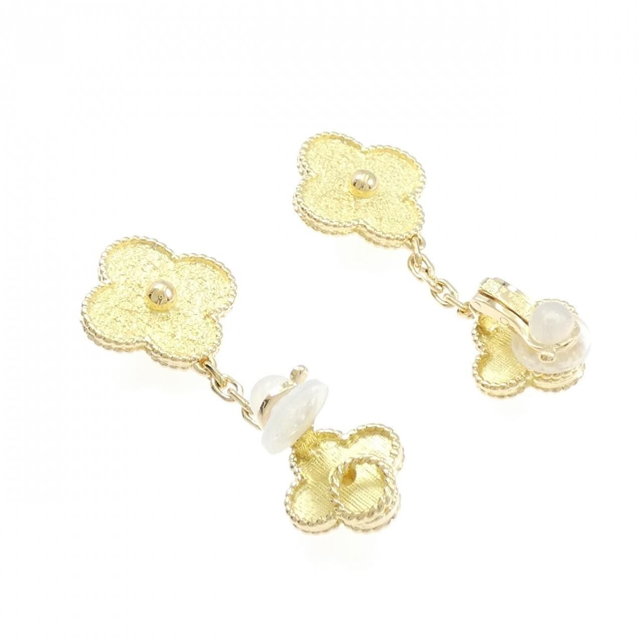 【ヴィンテージ】ヴァンクリーフ&アーペル アルハンブラ イヤリング