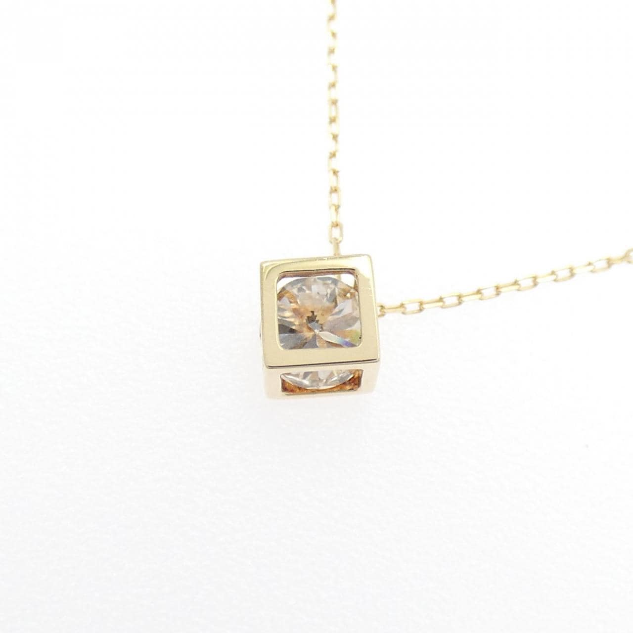 K18YG ダイヤモンド ネックレス 0.30CT