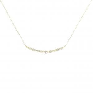 K18YG ダイヤモンド ネックレス 0.10CT