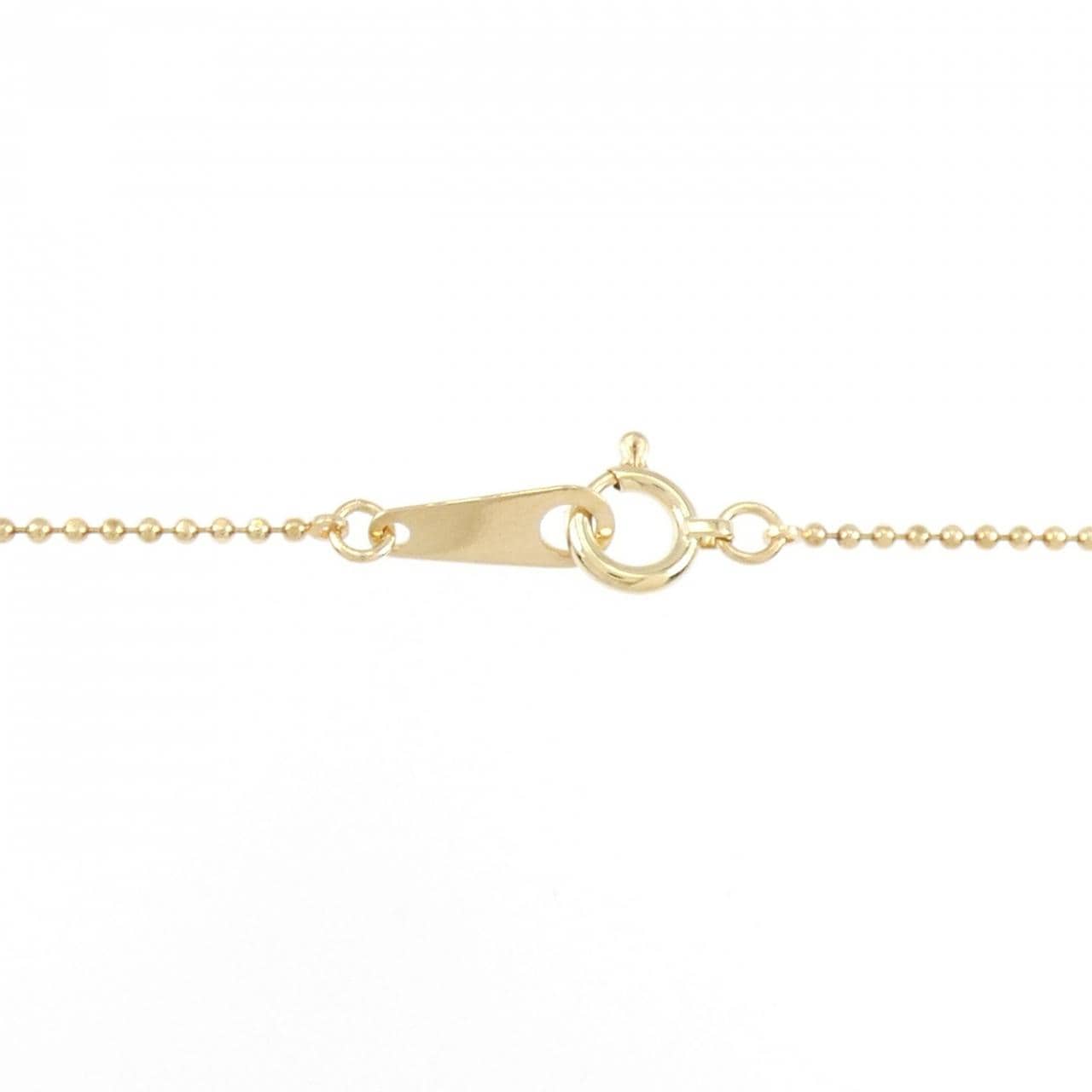 K18YG サファイヤ ネックレス 0.48CT