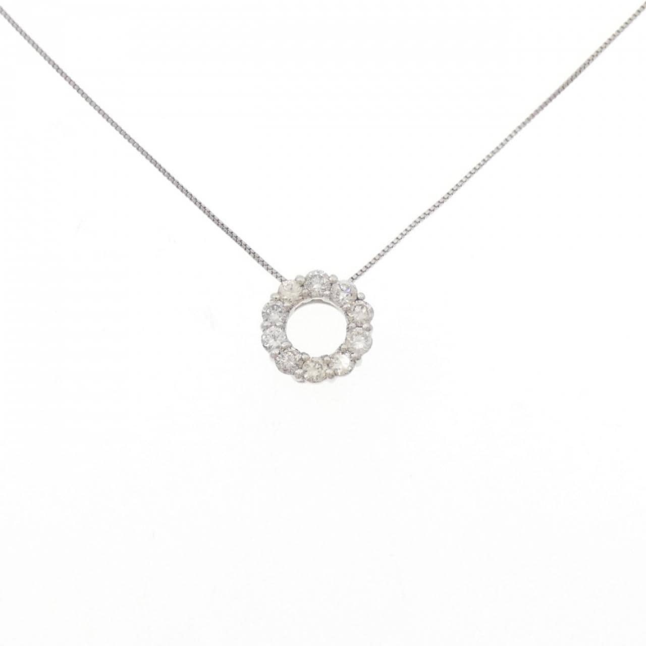 PT900/PT850 ダイヤモンド ネックレス 0.30CT
