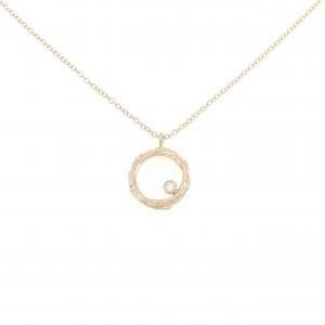 14KYG ダイヤモンド ネックレス