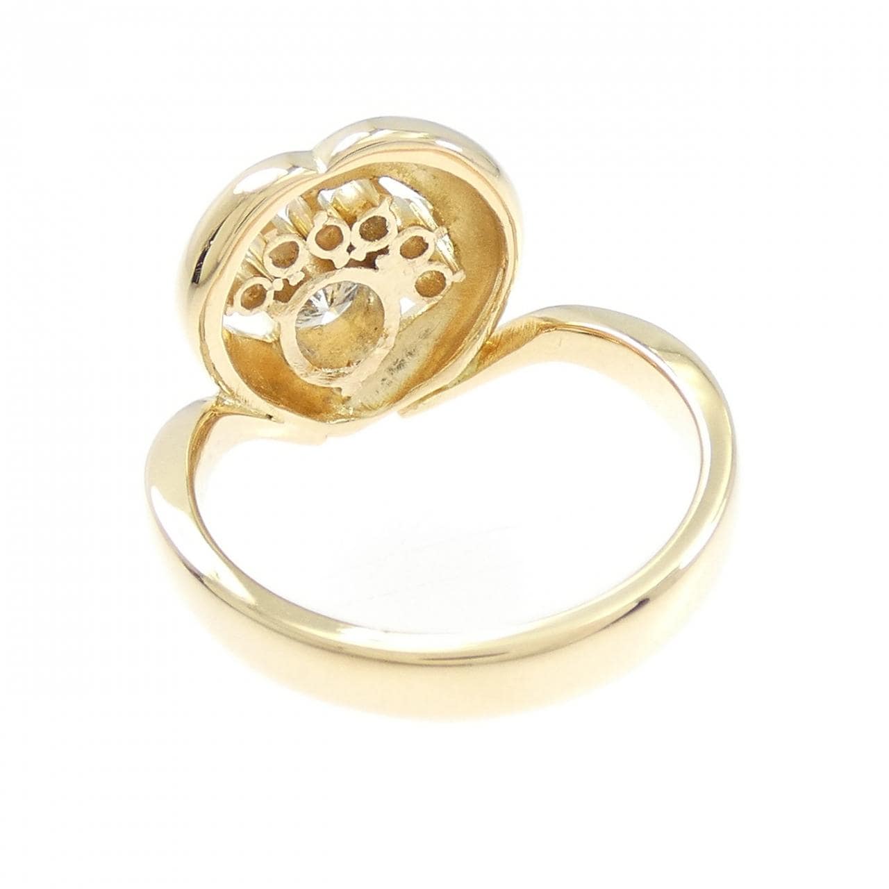 K18YG ダイヤモンド リング