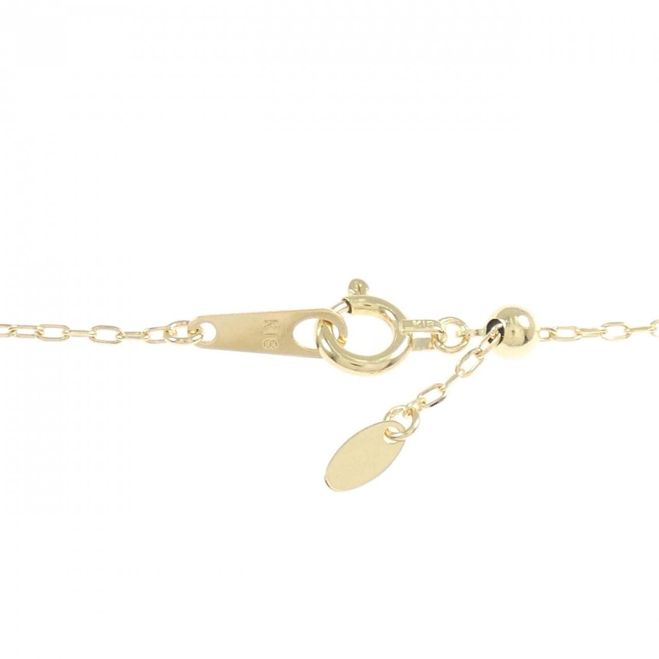 K18YG ダイヤモンド ネックレス 0.50CT