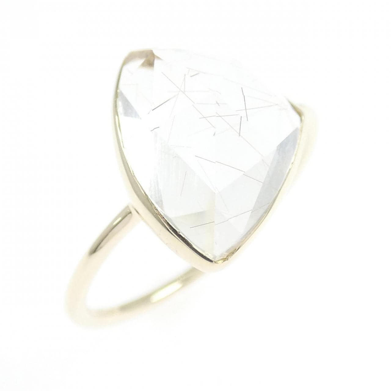 K10YG ルチルクオーツ リング