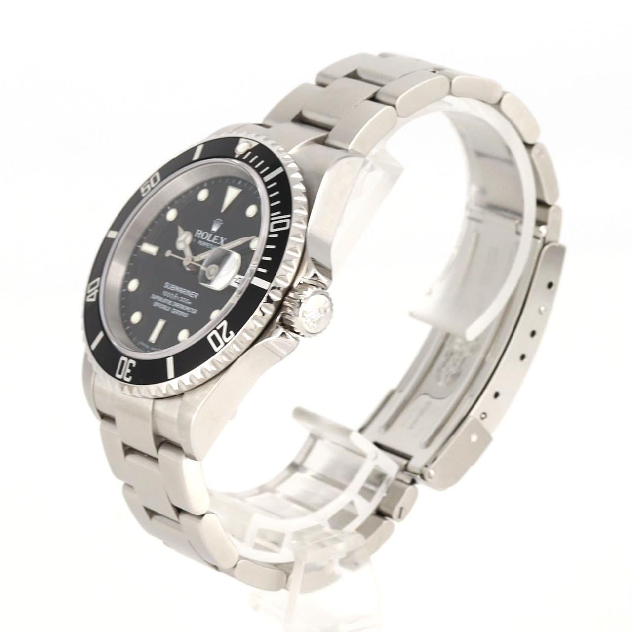 ROLEX Submariner Date 16610 SS Automatic Z Series