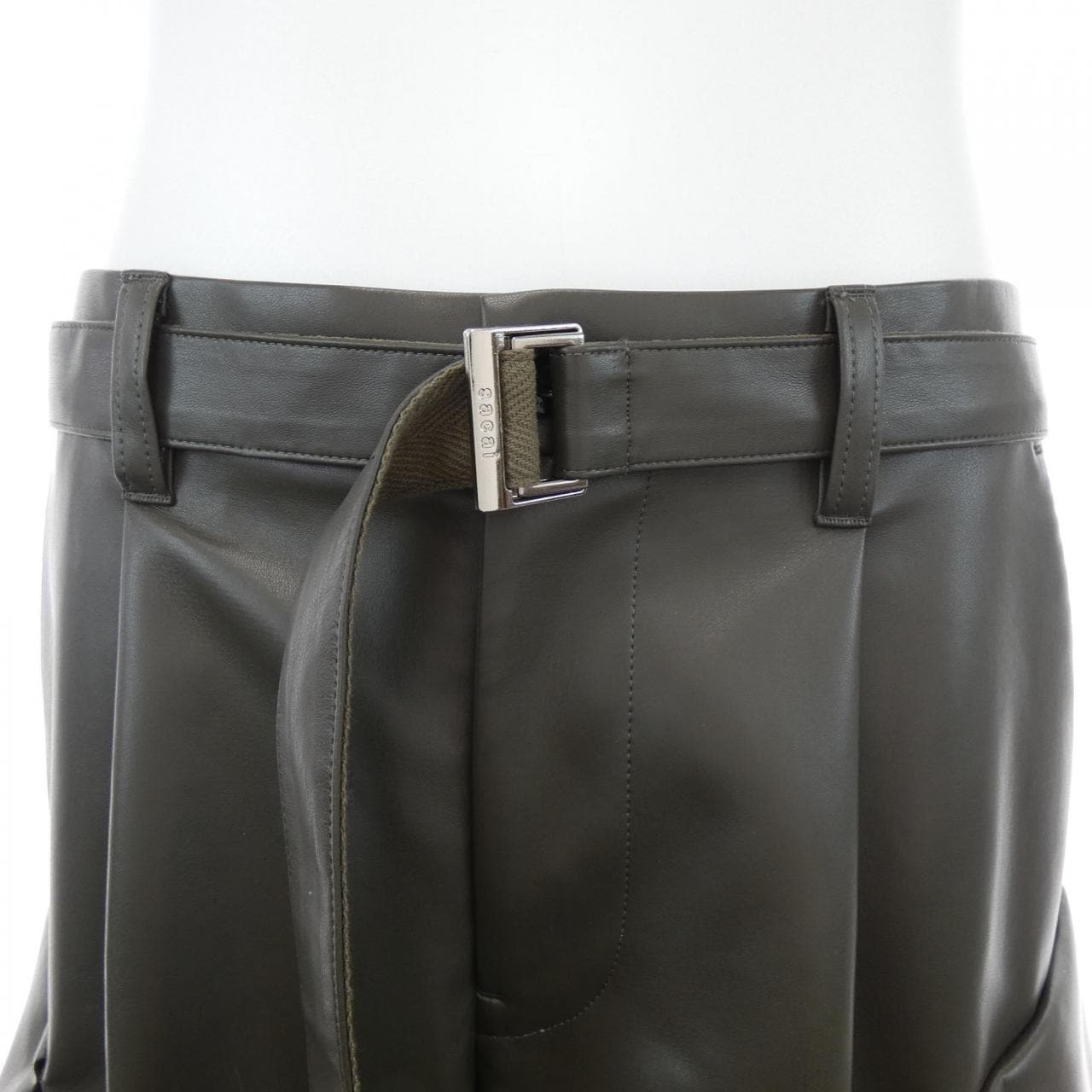 サカイ SACAI FAUX LEATHER PANTS 25-03750M パンツ