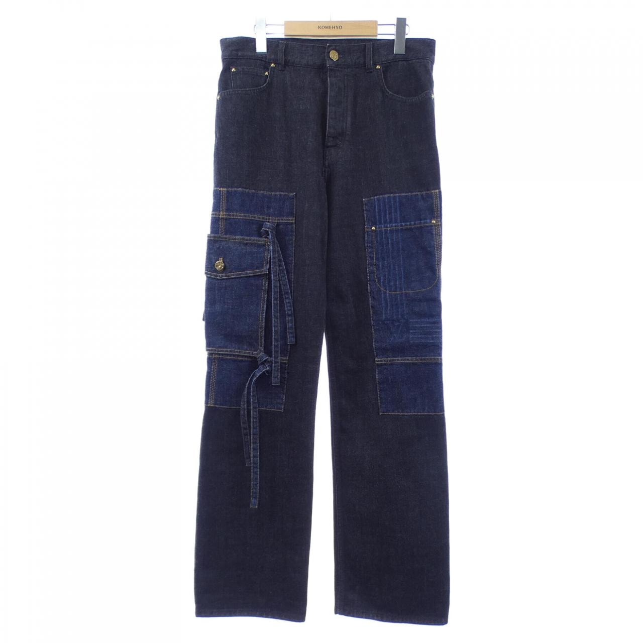 ルイヴィトン LOUIS VUITTON カラコラムデニムパンツ HND05WNS9 ジーンズ