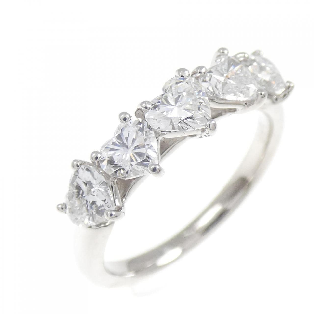 PT900 ハート ダイヤモンド リング 1.00CT