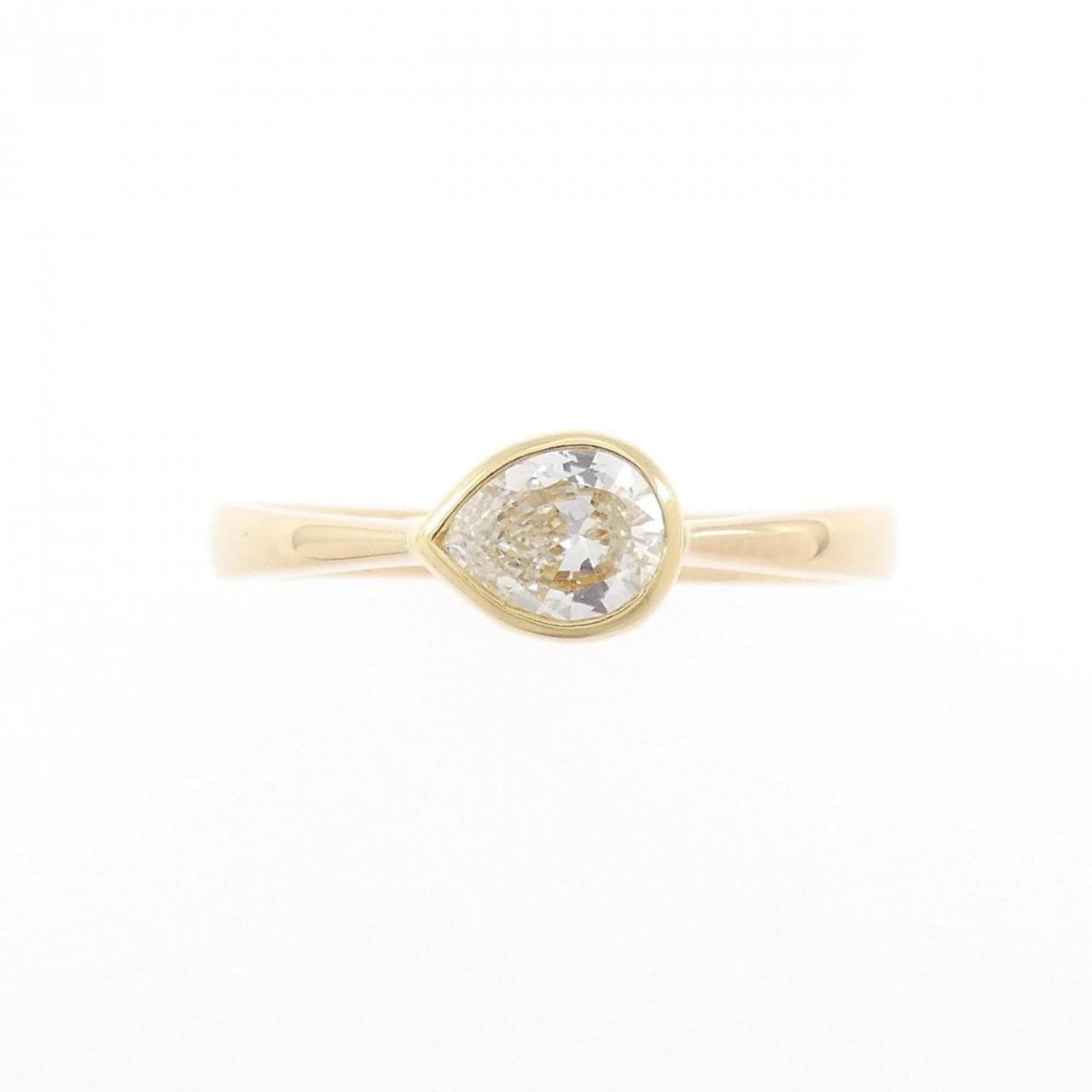 K18YG ダイヤモンド リング 0.41CT
