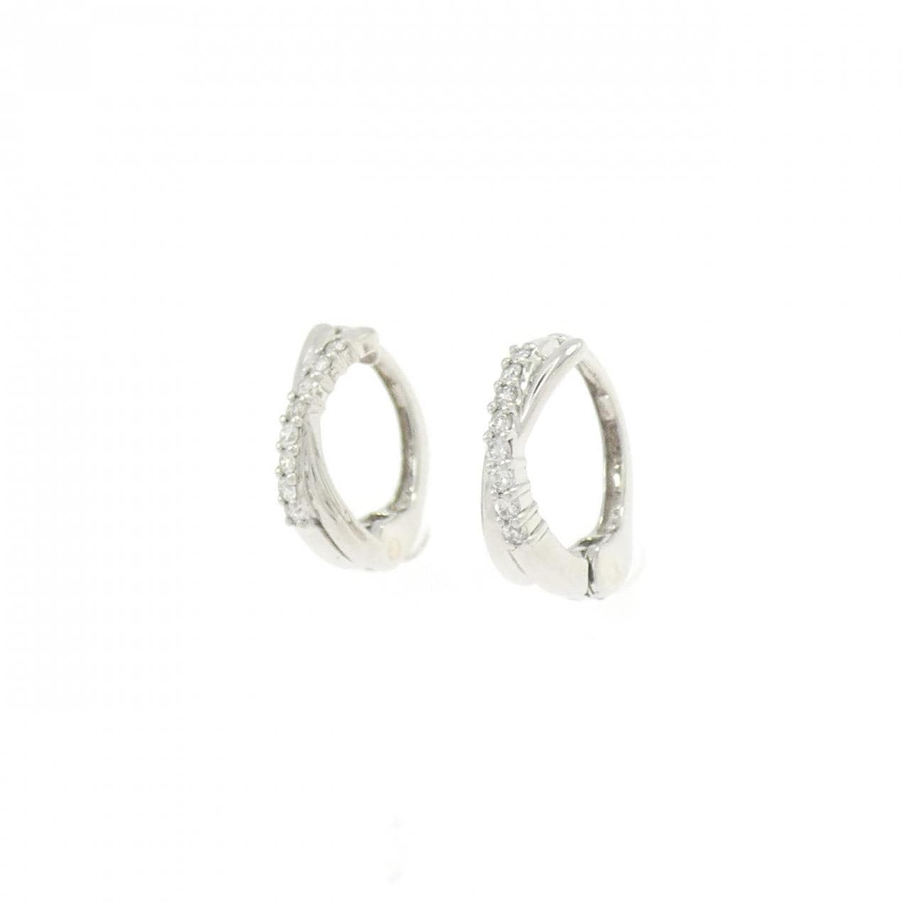 ジーエスティービー ダイヤモンド イヤリング 0.08CT