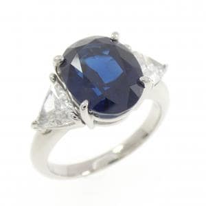タサキ サファイヤ リング 5.40CT