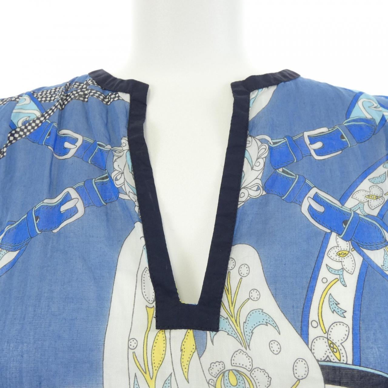エルメス HERMES *86-7802. ビーチチュニック チュニック