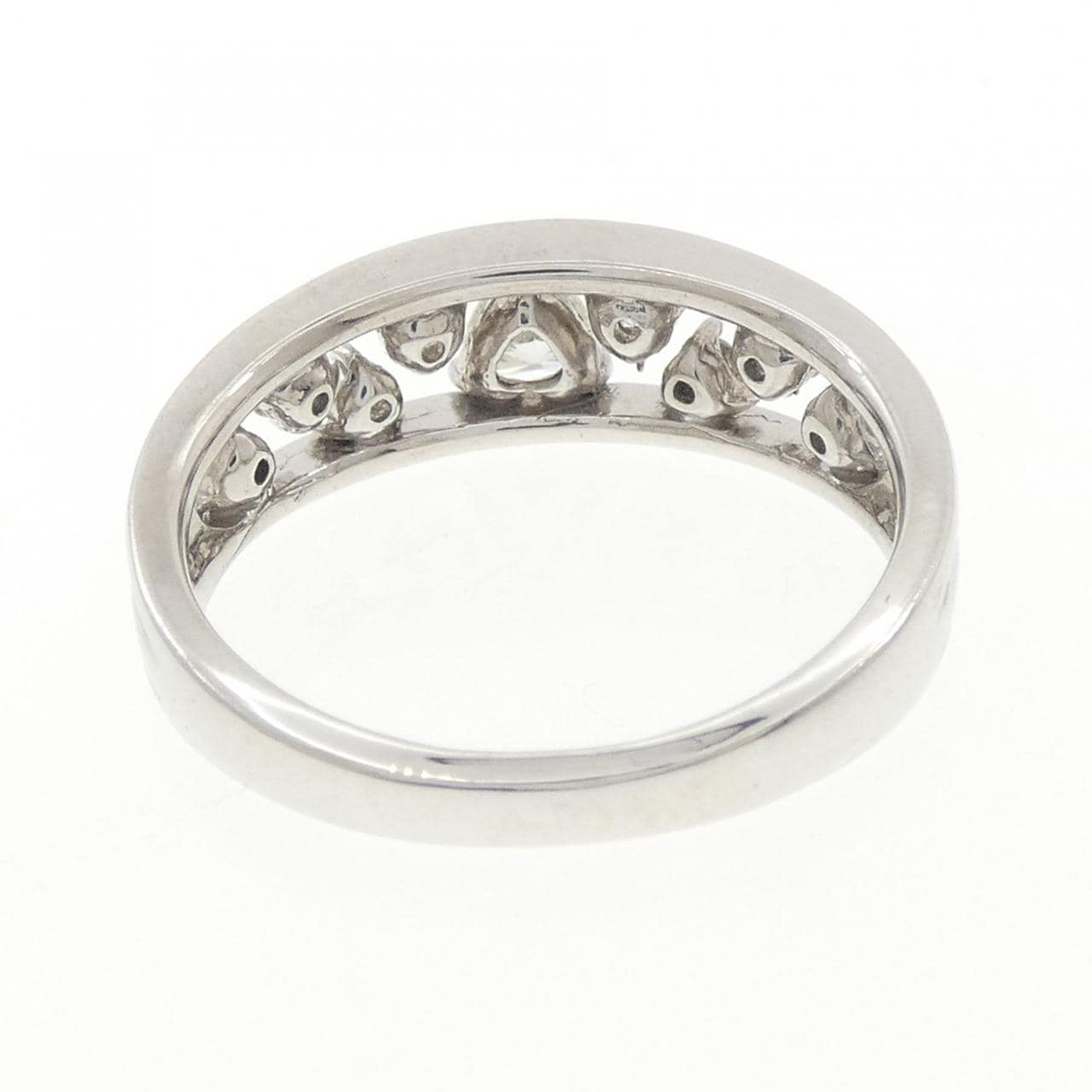 K18WG ハート ダイヤモンド リング 0.21CT