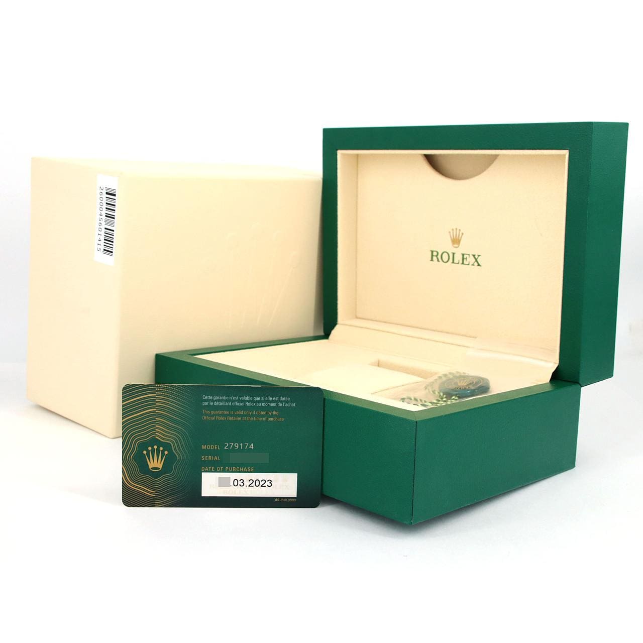 ロレックス デイトジャスト 279174G SSxWG 自動巻 ランダム番