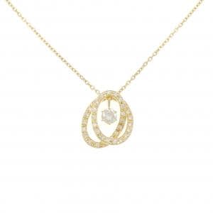 K18YG 2WAY ダイヤモンド ネックレス 0.56CT