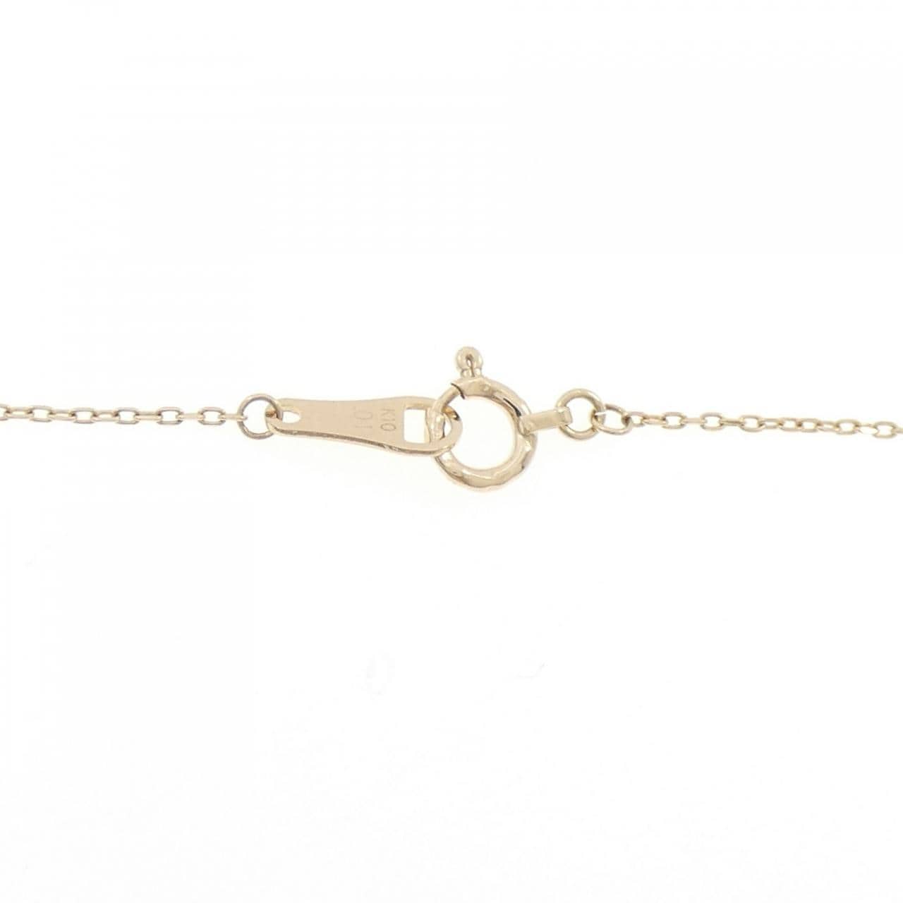 アガット ダイヤモンド ネックレス 0.01CT