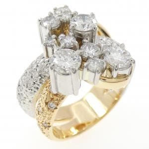 石川暢子 ダイヤモンド リング 1.34CT