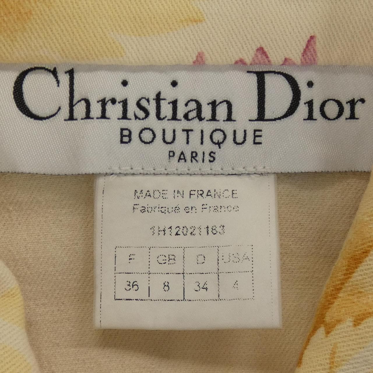【ヴィンテージ】クリスチャンディオール CHRISTIAN DIOR 1H12021163 ジャケット