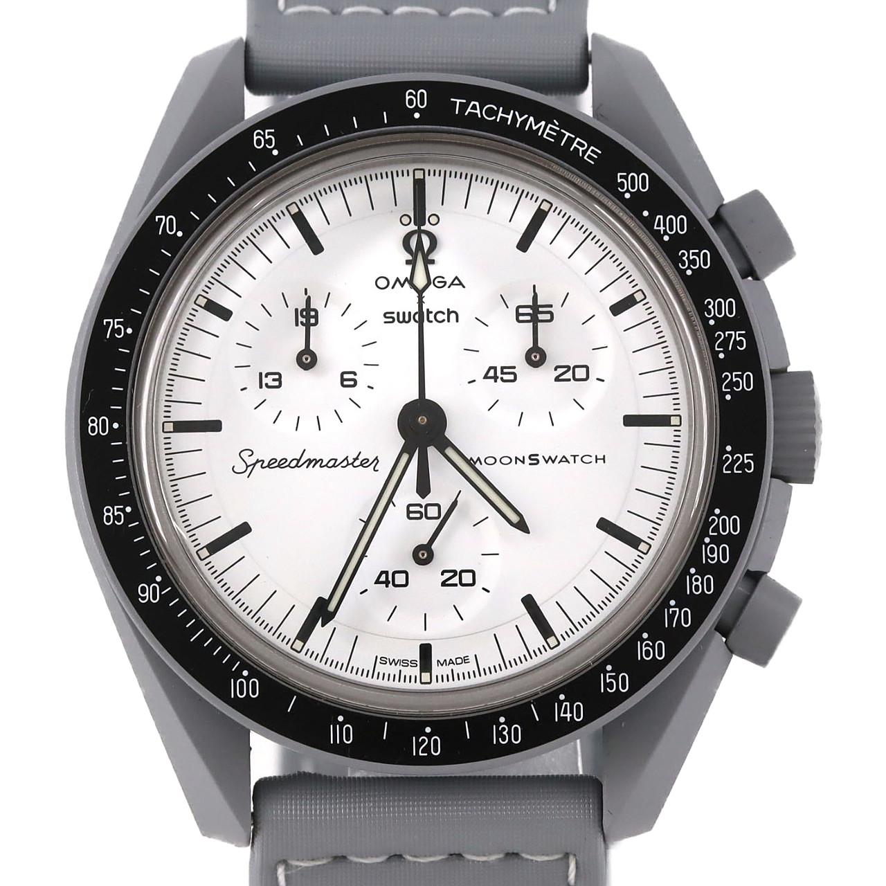 スウォッチ スウォッチxオメガ ミッショントゥザムーンフェイズ スヌーピー SO33B700 バイオセラミック クォーツ