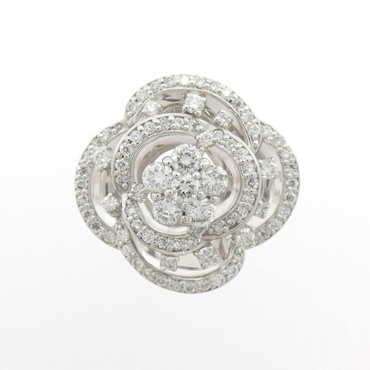 ポンテヴェキオ ローズ リング 0.80CT